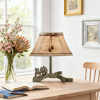 Squirrel Table Lamp French Style Resin Decorative Atmosphere Light