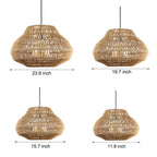 Rattan Shade Personality Creative Japanese Style Restaurant Chandelier