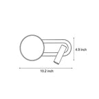 Reading Light for Bed Wall Mounted Modern Dual‑light Lamp