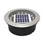 Recessed Floor Lighting Solar LED Metal Well Light