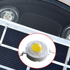 Recessed Floor Lighting Solar LED Metal Well Light