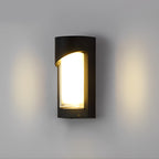 Black Outdoor Wall Light Modern Waterproof LED Light
