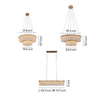 Gold Chandelier Crystal French Minimalist Ceiling Light
