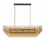 Glass Pendant Chandelier American Luxury Multi-head Ceiling Lights