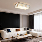 LED Flush Mount Lighting Luxury Eye-Protecting Crystal Lamp