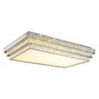 LED Flush Mount Lighting Luxury Eye-Protecting Crystal Lamp
