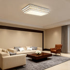 LED Flush Mount Lighting Luxury Eye-Protecting Crystal Lamp