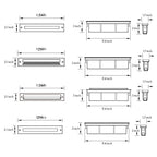 Linear LED Step Night Lights Minimalist Style