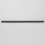 Long LED Linear Lights Black Aluminum Flush Mount light