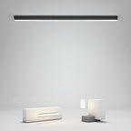 Long LED Linear Lights Black Aluminum Flush Mount light