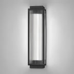 [Open-Box]Rectangular Strip Waterproof LED Black Modern Outdoor Wall Lights