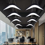 Modern Wrought Iron Chandeliers Creative Swallowtail Ceiling Light