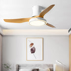 [Open-Box]Remote Control Variable Frequency Dimming Integrated Ceiling Fan Light Supports Forward and Reverse