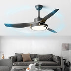 [Open-Box]Remote Control Variable Frequency Dimming Integrated Ceiling Fan Light Supports Forward and Reverse