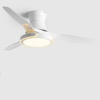 [Open-Box]Remote Control Variable Frequency Dimming Integrated Ceiling Fan Light Supports Forward and Reverse