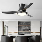 [Open-Box]Remote Control Variable Frequency Dimming Integrated Ceiling Fan Light Supports Forward and Reverse