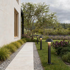 Residential Bollard Lights Minimalist Landscape Pathway Lighting