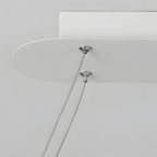 Retractable Strips Creative Dimmable with Remote Control LED Pendant Lights