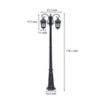 Retro Outdoor Lamp Post European Waterproof Street Light