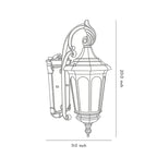 Retro Wall Sconce Classic European Waterproof Outdoor Light