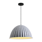 Gray Pendant Light Creative Pumpkin-Shaped Felt ceiling lights