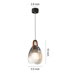 Hanging Glass Pendant Lights Nordic LED Pearl Shell Ceiling Light