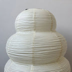 Rice Paper Table Lamps Minimalist Wabi-Sabi Design Light