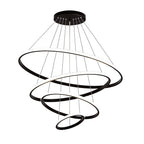 Ring LED Chandelier Modern Unique Metal Ceiling Light