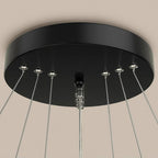 Ring LED Chandelier Modern Unique Metal Ceiling Light