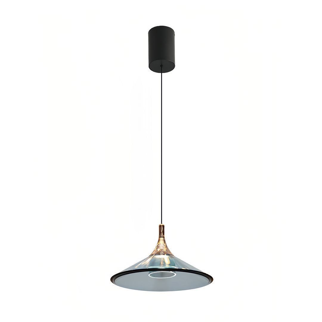 Rise and Fall Pendant Lights Aluminum Acrylic Ceiling Light