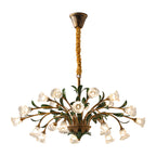 Vintage Floral Chandelier Vintage Rustic Branch Ceiling Light