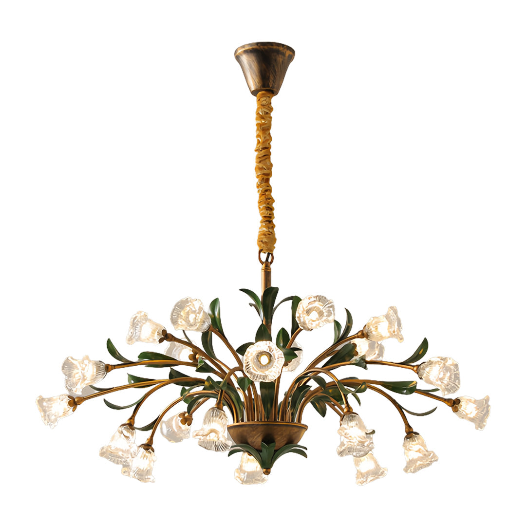 Vintage Floral Chandelier Vintage Rustic Branch Ceiling Light