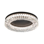 Black Ceiling Flush Mount Light Italian LED Round Eye-Protecting Lamp