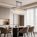 Modern Forms Chandelier Minimalist Full-Copper Luxury Ceiling Light