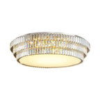 LED Flush Mount Lighting Luxury Eye-Protecting Crystal Lamp
