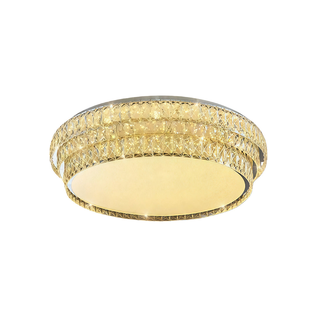 Flush Mounted LED Lights Luxury Eye-Protecting Crystal Lamp