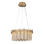 Gold Chandelier Crystal French Minimalist Ceiling Light