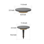 Round Lawn Light LED Die-Cast Aluminum Burying Lamp