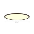 Round LED Ceiling Lights Modern Ultra-Thin Recessed Light