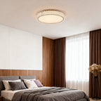 LED Flush Mount Ceiling Light Fixtures Luxury Crystal Lamp