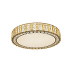 LED Flush Mounted Ceiling Lights Luxury Crystal Lamp