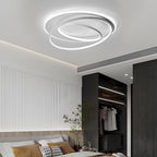 Round Ring Three Step Dimming Creative Nordic LED Ceiling Lights Fixture