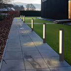 Square Bollard Lights European-Style Outdoor Waterproof Lawn Light
