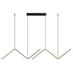 Zigzag Wave Dining Room Pendant Light Nordic Pendant Lighting
