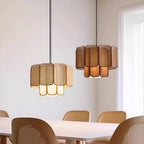 Bamboo Pendant Lights Japanese Zen Rattan Ceiling Light