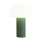 Novelty Table Lamps Iron Base and Rotomolded Mushroom Shade Lamp