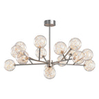 Modern Glass Globe Chandelier Full Sky Star Ceiling Light