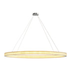 Circular Modern Chandelier Luxury Copper Ceiling Light