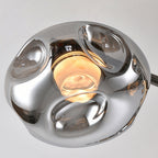 Round Large Semi Flush Mount Lighting Branching Semi-Flush Ceiling Light
