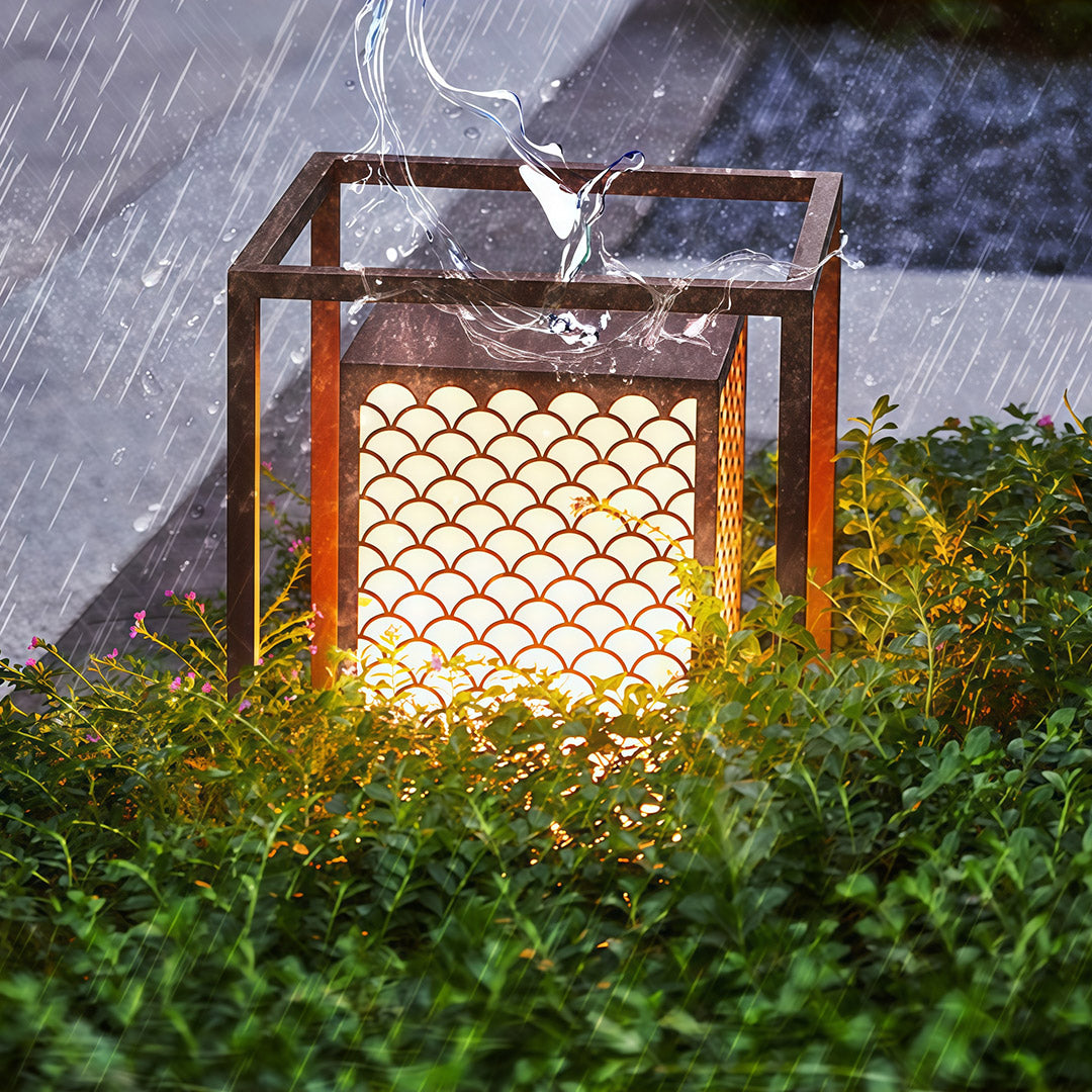 External Lighting Bollards Courtyards Waterproof Landscape Lamp